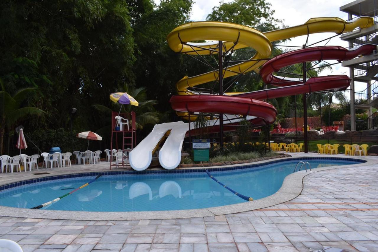 Apartamento Golden Dolphin Grande Hotel - Achei Férias Caldas Novas Extérieur photo