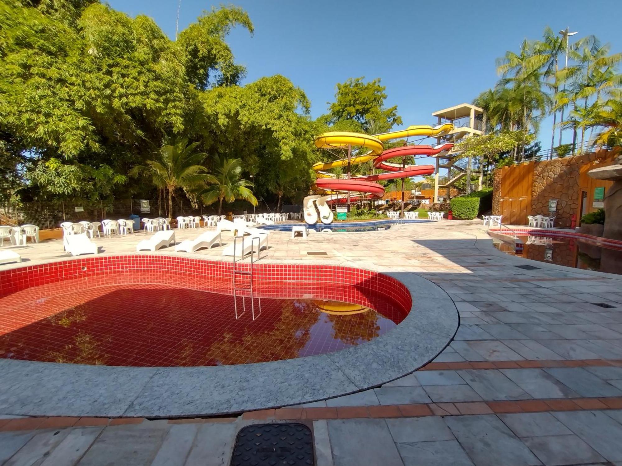 Apartamento Golden Dolphin Grande Hotel - Achei Férias Caldas Novas Extérieur photo